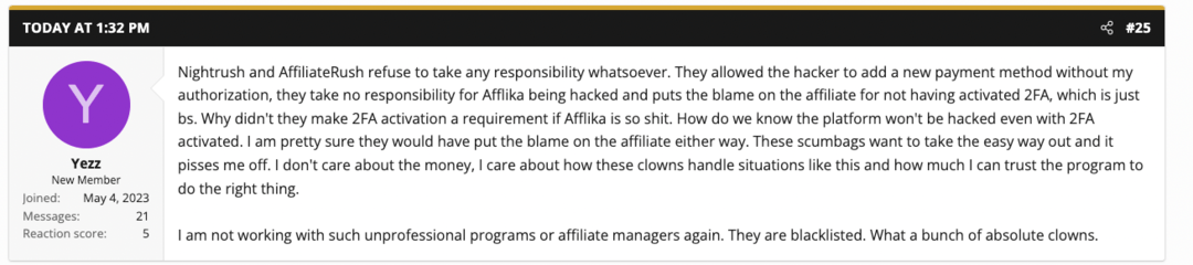 Взлом Affilka by SOFTSWISS. Детали