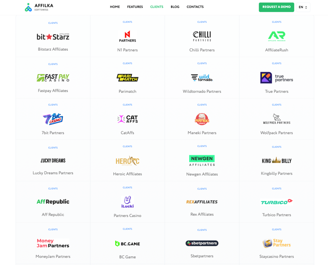 Взлом Affilka by SOFTSWISS. Детали