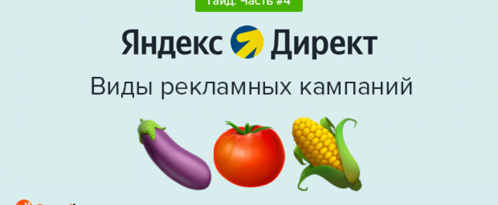 Виды рекламных кампаний Яндекс Директ