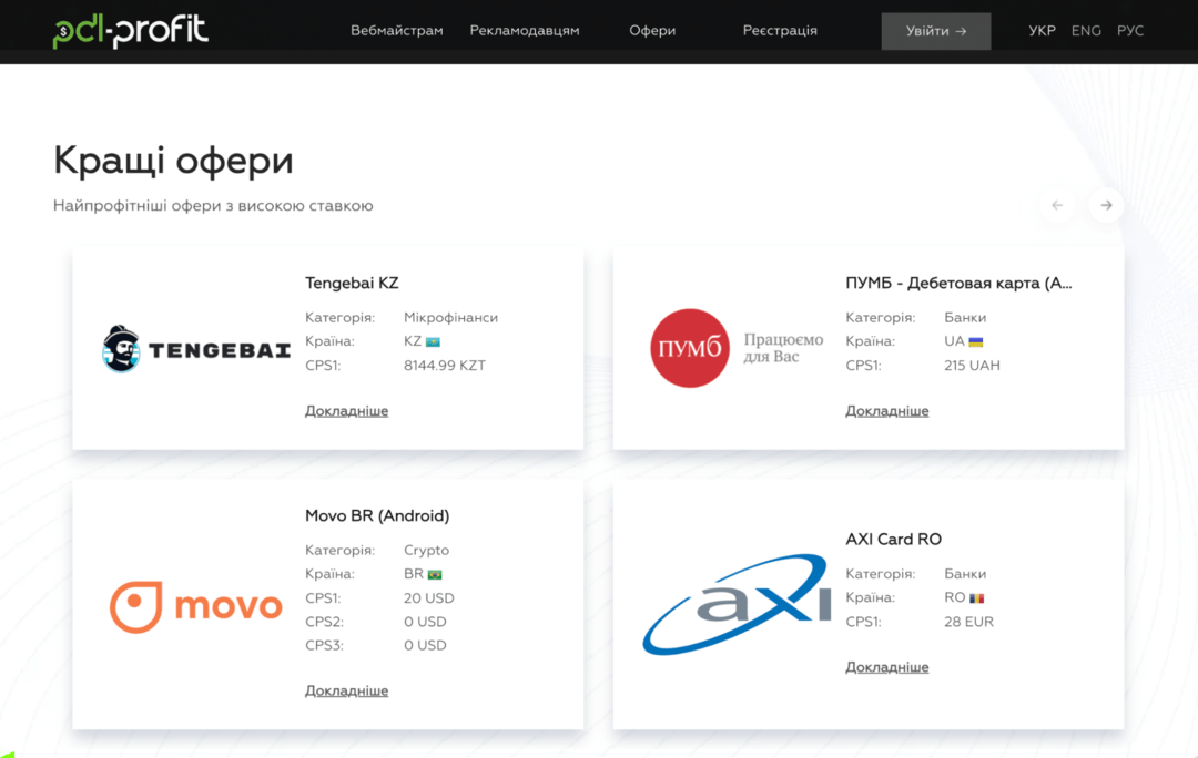 ТОП 10 финансовых и МФО партнерок Украины, актуальные CPA сети в 2025