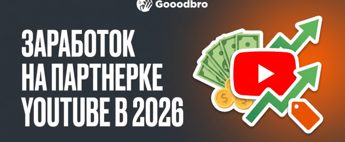 Заработок на партнерке YouTube в 2026: сколько платит Ютуб за 1000 просмотров?