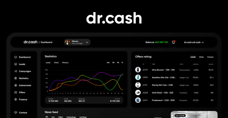 Dr Cash отзывы и новости нутра партнерки
