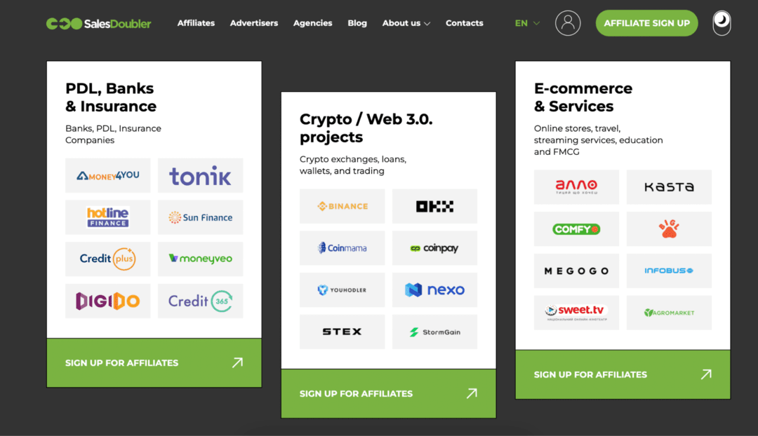 Сейлздаблер выходит на арбитраж криптовалют с бампом ставок и представляет новые ГЕО