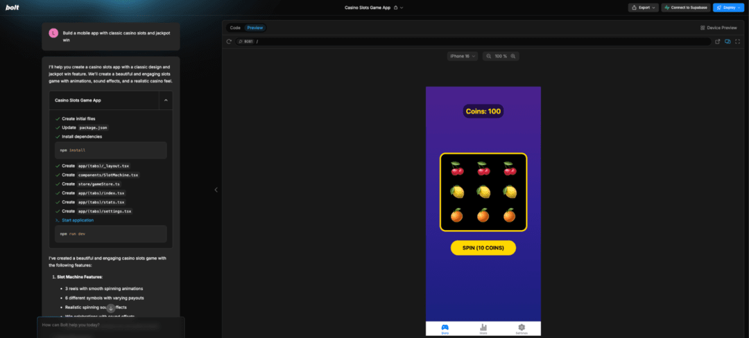 Аренда приложений RIP! Нейросетка Bolt штампует гемблинг прилы iOS и Android быстрее, чем ты сливаешь в пельменную
