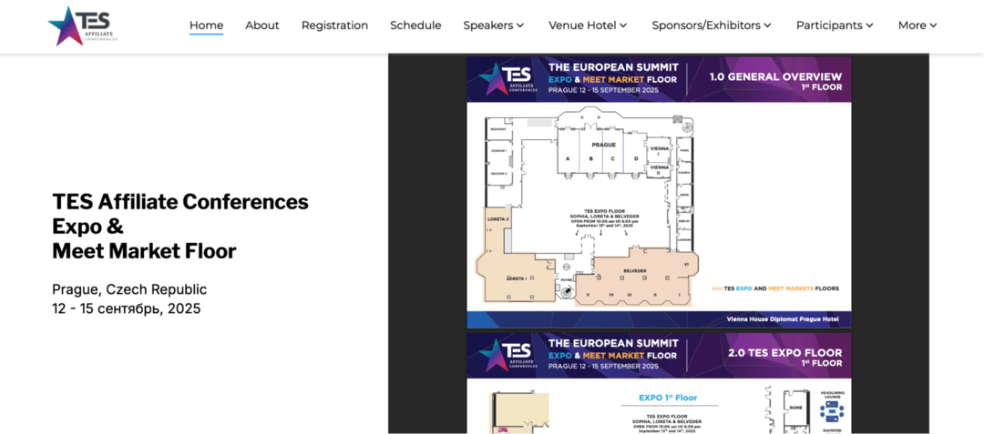TES Conference Prague 2025: адалт, дейтинг, фут-фетиш и Only рекламодатели, платежки под Латам и больше