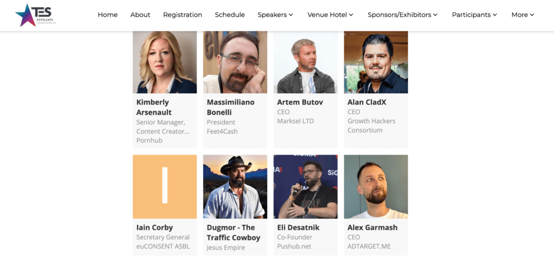 TES Conference Prague 2025: адалт, дейтинг, фут-фетиш и Only рекламодатели, платежки под Латам и больше