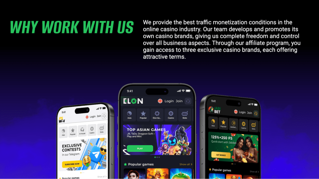 ElonPartners: новый iGaming бренд на Бангладеш, Турцию другие Tier-3 ГЕО