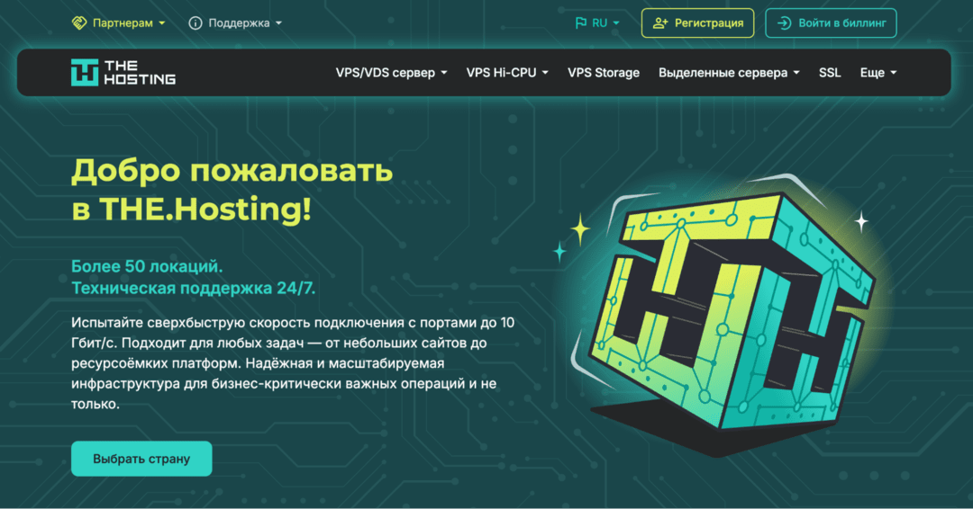 THE Hosting: обзор международного хостинг провайдера. Разбираем железо для SEO, PBN и арбитража