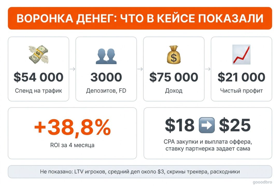 Кейс 1xCasino Partners: $21 000 на Египте и слоте Anubis, где показали всю экономику, но ни одного пруфа залива